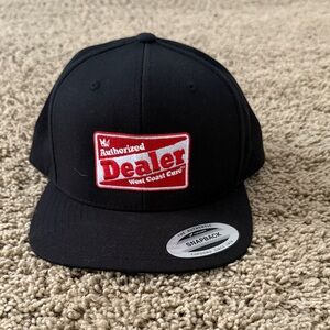 West Coast Cure Black Snapback Hat